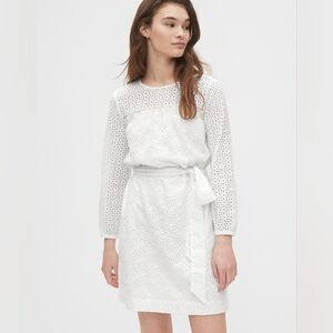 Gap White Eyelet Dress